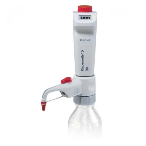 Brand 4600331 Dispensette® S Dispenser Dijital Ayarlanabilir Hacim Vanalı 0,5 - 5 Ml